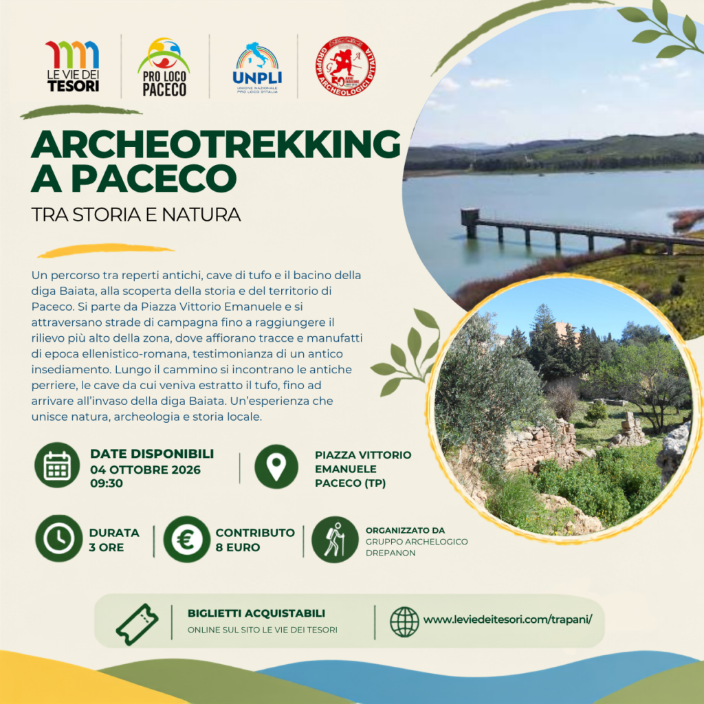 ArcheoTrekking a Paceco – Tra storia e natura